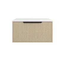 Elwood Dockland 750mm Artic White Wall Hung Single Vanity Unit